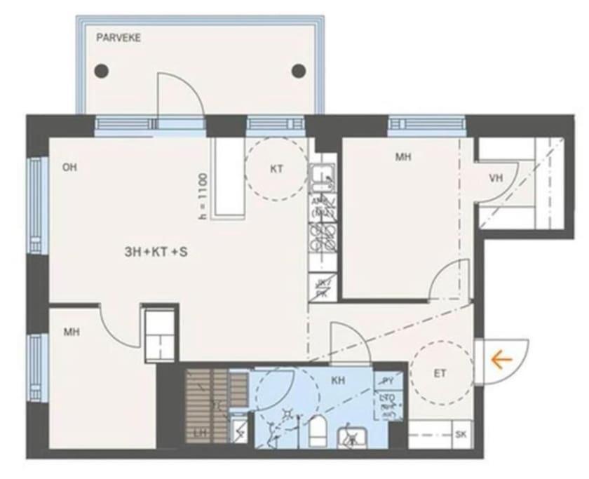 Modern Two Bedroom Apartment Near Helsinki Airport Вантаа Экстерьер фото